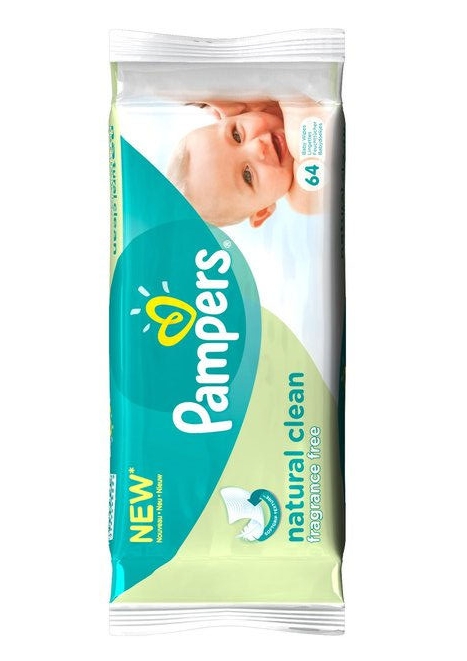 Pampers trlkend Natural Clean 64db